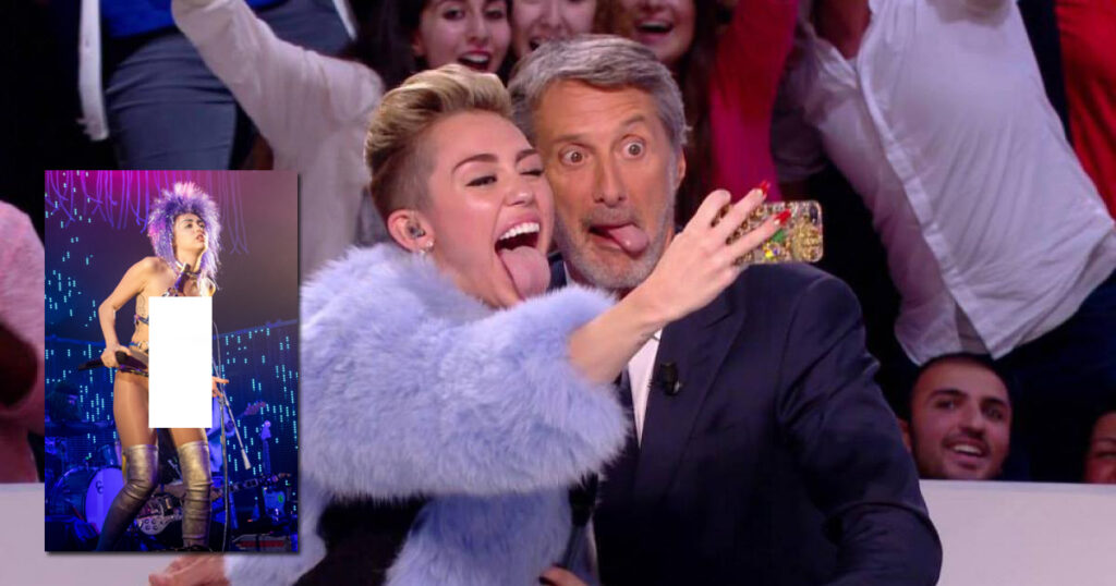 miley-cyrus-grand-journal-canal-langue-cours