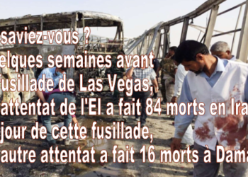 Irak : double attentat de l’EI à Nassiriya, 84 morts, 93 blessés. Qui en a entendu parler ?