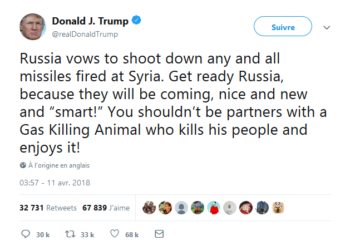 La vulgarité de Dumb Trump atteint des sommets !