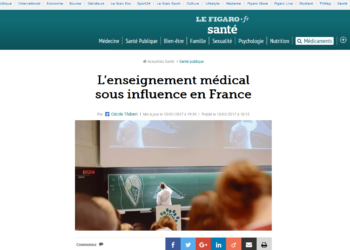 L’enseignement médical sous influence en France