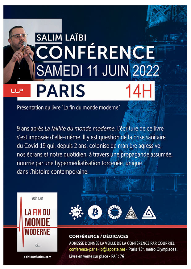Conférence de Lyon du 8 mai 2022.