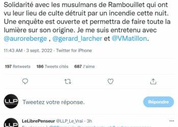 Un lieu de culte musulman incendié dans les Yvelines : la piste criminelle est envisagée