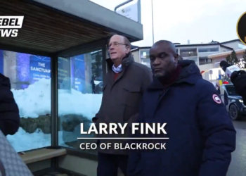 Larry Fink, le PDG de BlackRock, l&rsquo;homme aux 10.000 milliards, terrorisé par des journalistes !