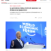 Dégage : le président du WEF Klaus Schwab annonce sa démission immédiate
