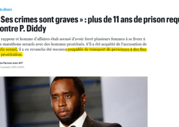Les procureurs US exigent 11 ans de prison contre Sean "Diddy" Combs, verdict le 3 octobre