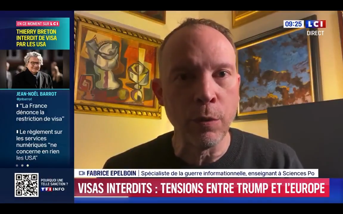 Censure en direct sur LCI : « Je suis pas tout à fait sûr qu’on ait le même niveau d’information. »