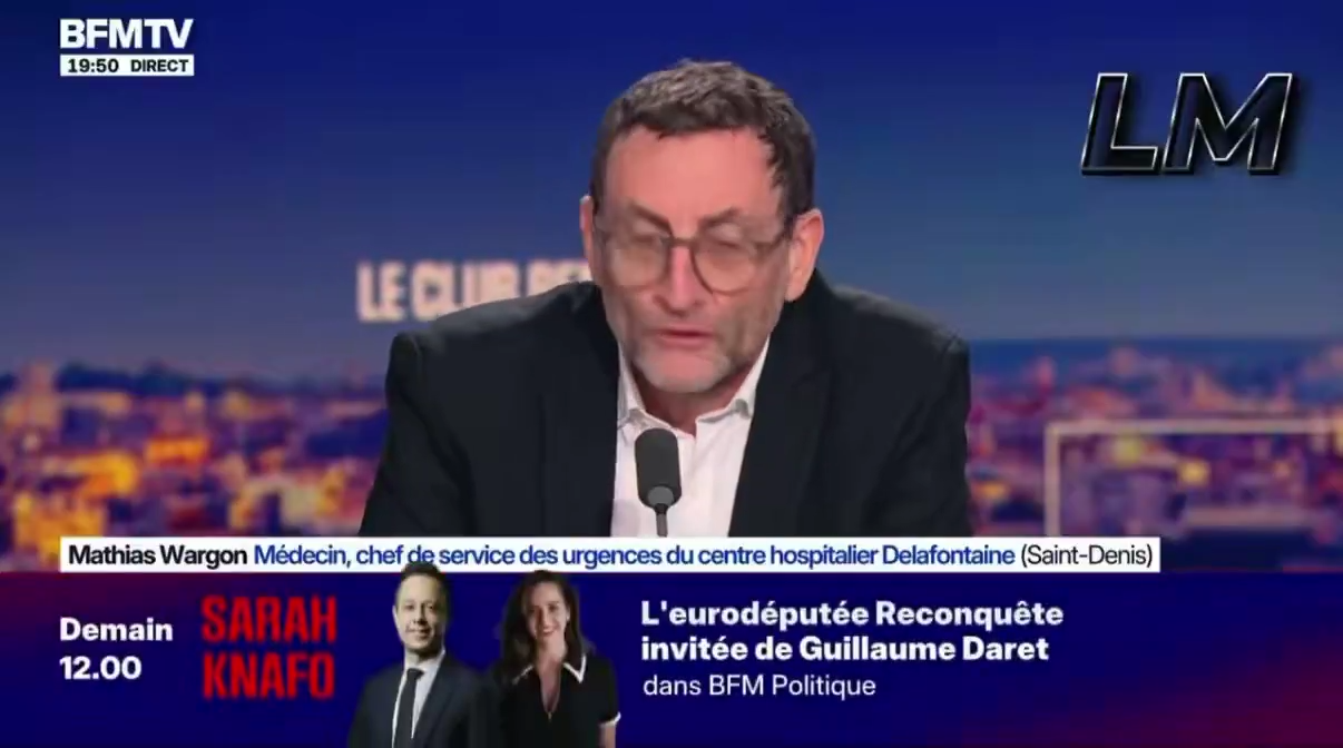 Chantage : Mathias Wargon veut une vaccination grippale obligatoire des plus de 65 ans « sinon on ne les reçoit pas à l’hôpital »