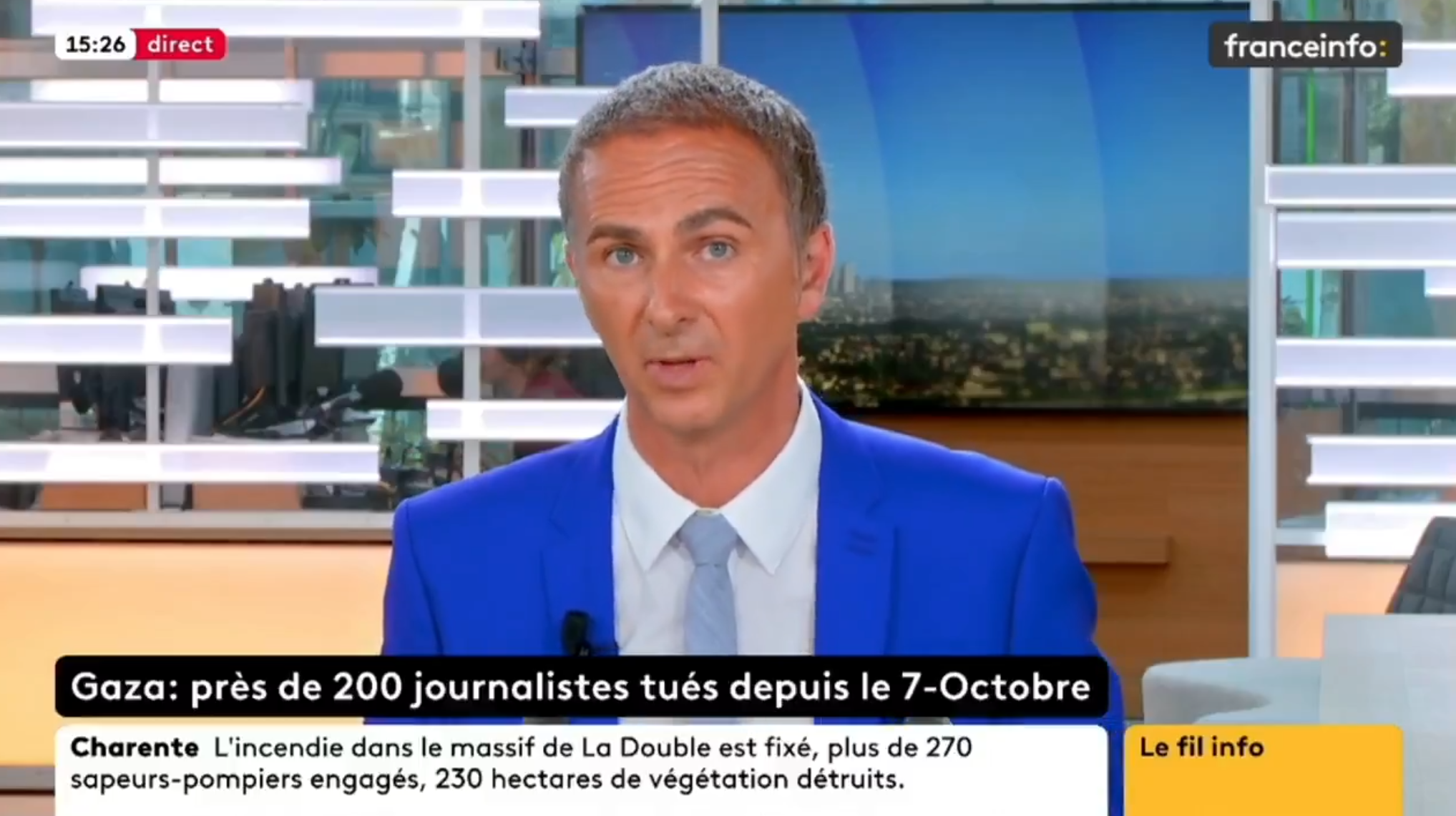 L’ARCOM a adressé un nouveau rappel à l’ordre à la chaîne France info sur le génocide à Gaza